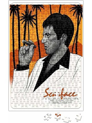 Baskı Dükkanı Scarface Puzzle 240 Parça Yapboz