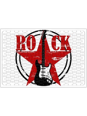 Baskı Dükkanı Rock Star Puzzle 240 Parça Yapboz