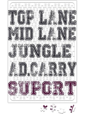 Baskı Dükkanı Suport Puzzle 240 Parça Yapboz