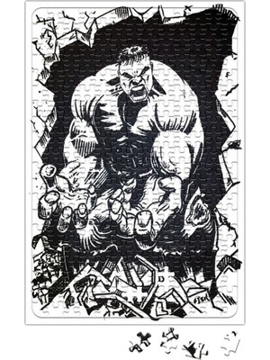 Baskı Dükkanı Hulk 05 Puzzle 240 Parça Yapboz