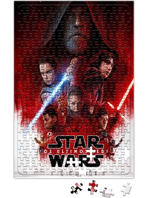 Baskı Dükkanı Star Wars Os Ultimos Jedis Puzzle 240 Parça Yapboz