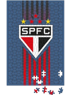 Baskı Dükkanı Spfc São Paulo Fc Puzzle 240 Parça Yapboz