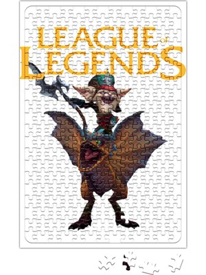 Baskı Dükkanı League Of Legends Puzzle 240 Parça Yapboz