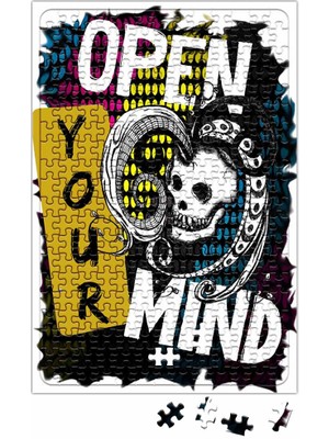 Baskı Dükkanı Open Your Mind Puzzle 240 Parça Yapboz