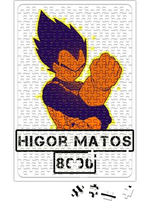 Baskı Dükkanı Higor Matos Vegeta Puzzle 240 Parça Yapboz