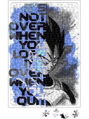 Baskı Dükkanı Vegeta 02 Puzzle 240 Parça Yapboz