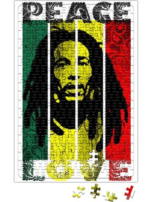 Baskı Dükkanı Bob Marley 01 Puzzle 240 Parça Yapboz