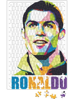Baskı Dükkanı Ronaldo Puzzle 240 Parça Yapboz