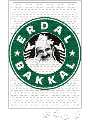 Baskı Dükkanı Çay Erdal Bakkalda Içilir Erdal Bakkal Puzzle 240 Parça Yapboz