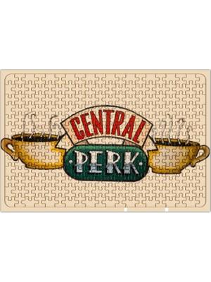 Baskı Dükkanı Central Perk Friends Puzzle 240 Parça Yapboz
