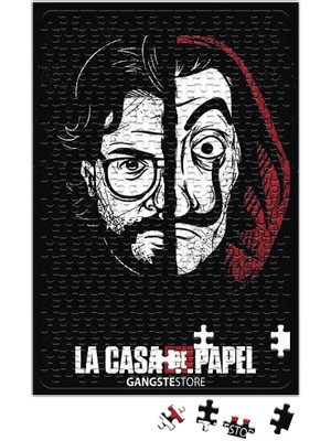 Baskı Dükkanı La Casa De Papel 01 Puzzle 240 Parça Yapboz