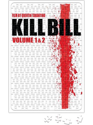 Baskı Dükkanı Kill Bill Quentin Tarantino Kan Puzzle 240 Parça Yapboz