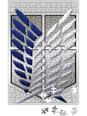 Baskı Dükkanı Attack On Titan Eren Dev Shingeki No Kyojin Snk Puzzle