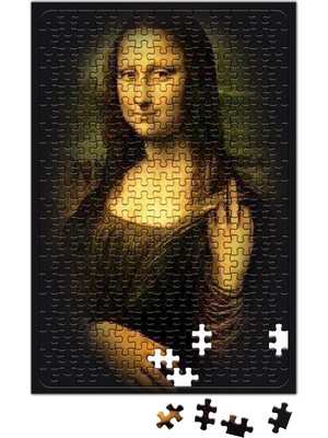 Baskı Dükkanı Mona Lisa Obscena Puzzle 240 Parça Yapboz