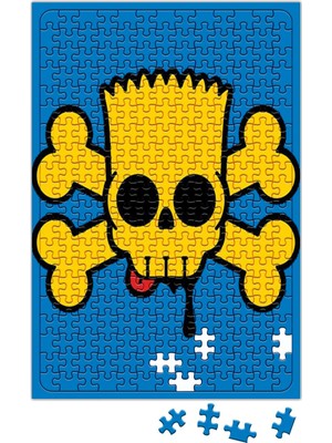Baskı Dükkanı Skoll Bart Puzzle 240 Parça Yapboz