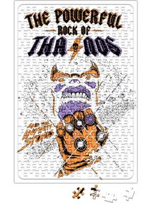 Baskı Dükkanı Rock Of Thanos Puzzle 240 Parça Yapboz