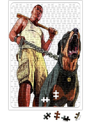 Baskı Dükkanı Boy And Dog Rotfaydır Puzzle 240 Parça Yapboz