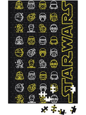 Baskı Dükkanı Star Wars Puzzle 240 Parça Yapboz