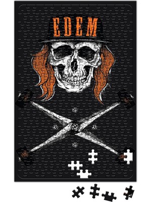 Baskı Dükkanı Skull Radical Puzzle 240 Parça Yapboz