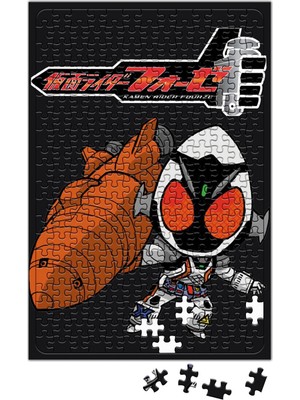 Baskı Dükkanı Kamen Rider Fourze Puzzle 240 Parça Yapboz