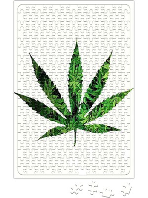 Baskı Dükkanı Marijuana Puzzle 240 Parça Yapboz