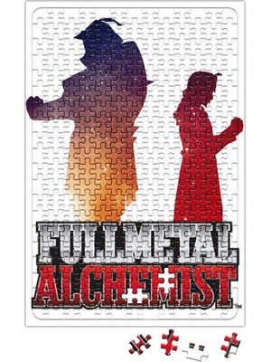 Baskı Dükkanı Anime Fullmetal Alchemist Puzzle 240 Parça Yapboz