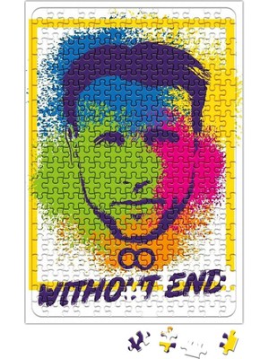 Baskı Dükkanı Wolf Without End Sense Puzzle 240 Parça Yapboz