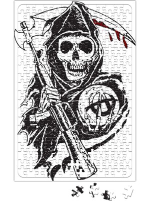 Baskı Dükkanı Sons Of Anarchy Reaper Puzzle 240 Parça Yapboz
