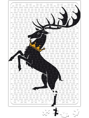 Baskı Dükkanı Game Of Thrones Baratheon Puzzle 240 Parça Yapboz