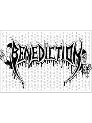 Baskı Dükkanı Benediction Bolt Thrower Deicide Death Obituary Puzzle