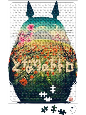 Baskı Dükkanı Forest Dream Totoro Puzzle 240 Parça Yapboz