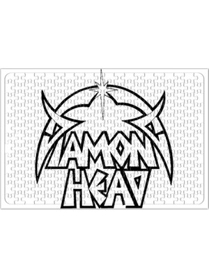Baskı Dükkanı Diamond Head Metallica Angel Witch Accept Judas Priest Puzzle
