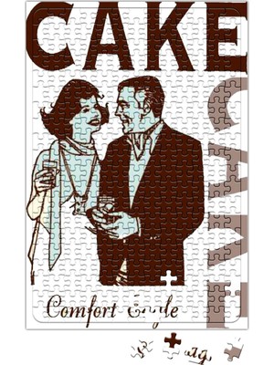 Baskı Dükkanı Cake Comfort Eagle Puzzle 240 Parça Yapboz