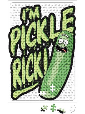 Baskı Dükkanı Pickle Rick Puzzle 240 Parça Yapboz