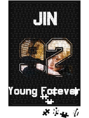 Baskı Dükkanı Bts Young Forever Jin Puzzle 240 Parça Yapboz