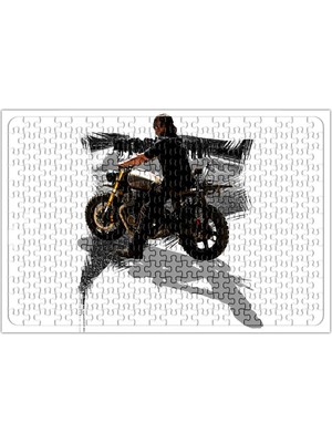 Baskı Dükkanı Daryl Dixon The Walking Dead Puzzle 240 Parça Yapboz