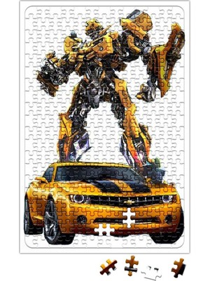 Baskı Dükkanı Bumblebee Transformes Puzzle 240 Parça Yapboz