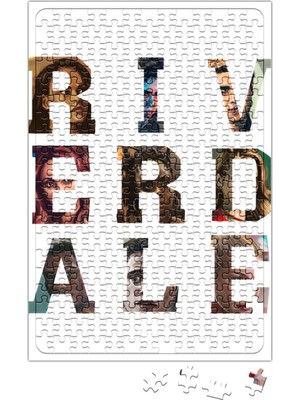 Baskı Dükkanı Riverdale Letter Portraits Puzzle 240 Parça Yapboz