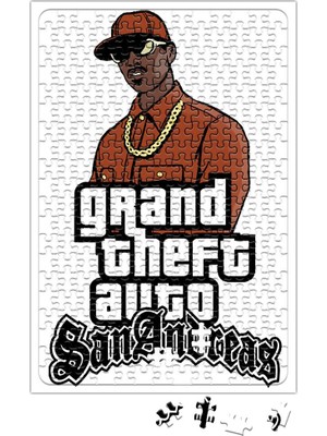 Baskı Dükkanı Grand Theft Auto Gta Sanandreas Puzzle 240 Parça Yapboz