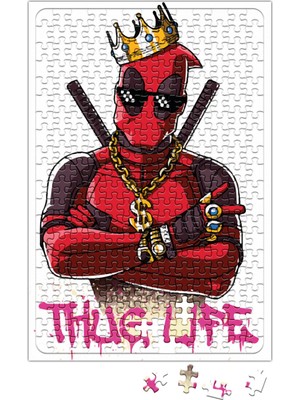 Baskı Dükkanı Dead Thug Puzzle 240 Parça Yapboz
