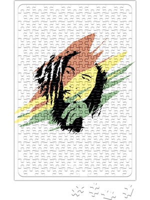 Baskı Dükkanı Bob Marley Puzzle 240 Parça Yapboz