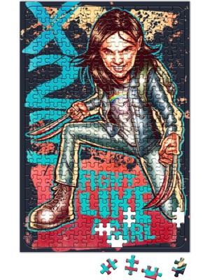 Baskı Dükkanı X23 Fight Like A Girl Puzzle 240 Parça Yapboz