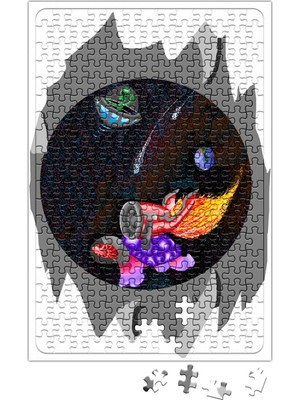 Baskı Dükkanı Worm Hole Puzzle 240 Parça Yapboz