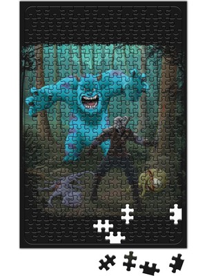 Baskı Dükkanı Witcher Killing Monsters Puzzle 240 Parça Yapboz