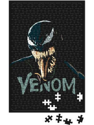 Baskı Dükkanı Venom Eddie Brock Puzzle 240 Parça Yapboz