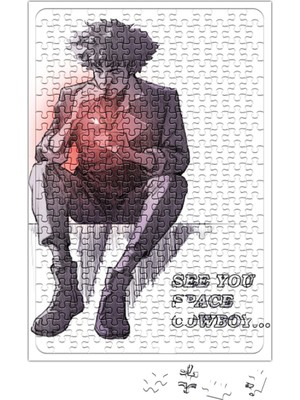 Baskı Dükkanı Spikespiegel Space Cowboy Puzzle 240 Parça Yapboz