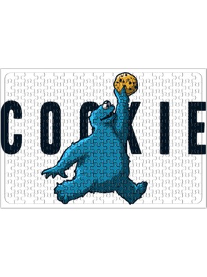 Baskı Dükkanı Monster Cookies Cookie Kurabiye Canavarı Puzzle 240 Parça
