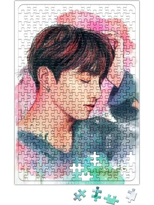 Baskı Dükkanı Bts Jungkook Puzzle 240 Parça Yapboz