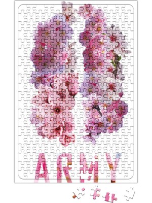 Baskı Dükkanı Bts Army Kpop Puzzle 240 Parça Yapboz