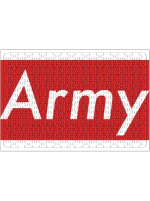 Baskı Dükkanı Bts Army Supreme Puzzle 240 Parça Yapboz